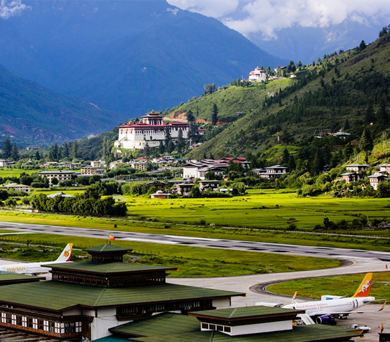 Depart from Bhutan